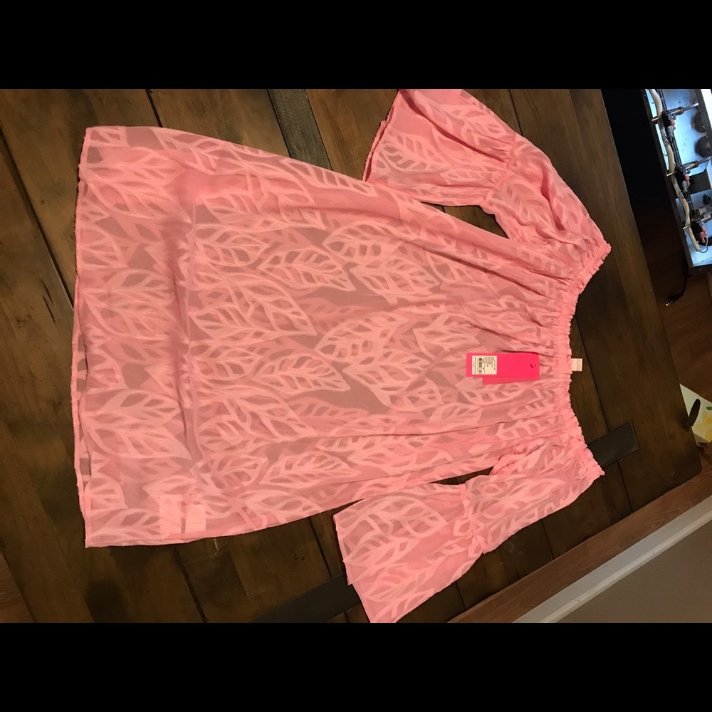 Lilly Pulitzer Pink Coverup NWT